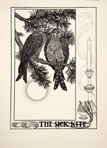 The Sick Kite, from A Hundred Fables of Aesop, pub.1903