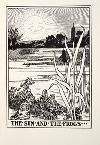 The Sun and the Frogs, from Fontaine Fables by Percy J. Billingshurst