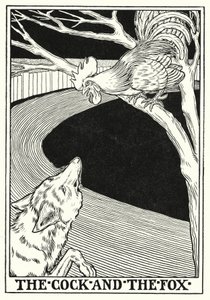 Fables of La Fontaine: The cock and the fox