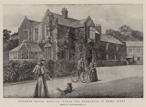 Appleton House, Norfolk, where the Honeymoon is being spent by Percy Macquoid