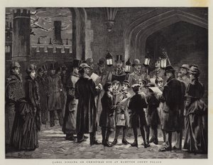 Carol Singing on Christmas Eve at Hampton Court Palace