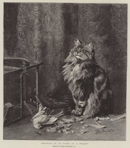 Enough is as Good as a Feast by Percy Macquoid