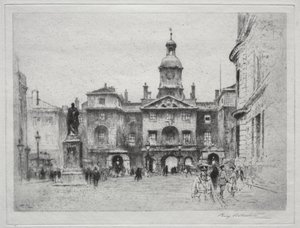 Horse Guards, Whitehall by Percy Robertson