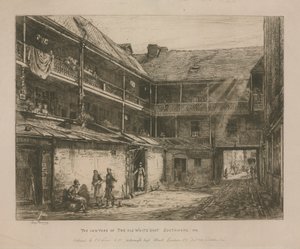 The Old White Hart, Southwark by Percy Thomas
