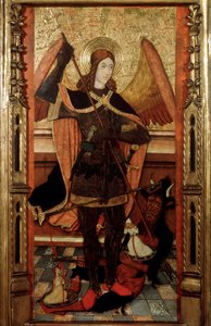 The Archangel Michael weighing the Souls of the Dead by Pere Espalargues the younger