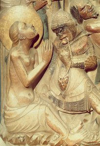The Martyrdom of St Thecla (detail) by Pere Johan