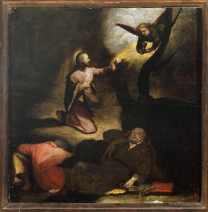 Passion of Christ: Agony in the Garden of Gethsemane by Perino del Vaga