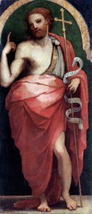 St John Baptist, Side Panel by Perino del Vaga