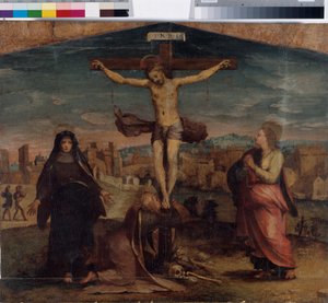 The Crucifixion by Perino del Vaga