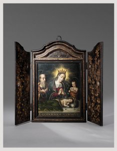 A Portable Christian Shrine (Seigan) Commissioned by the Portuguese Jesuits