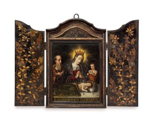 A Portable Christian Shrine (Seigan) Commissioned by the Portuguese Jesuits