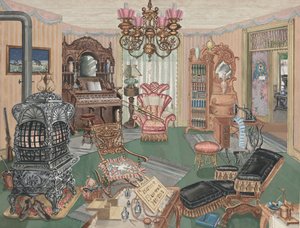 Rural Sitting Room, 1900
