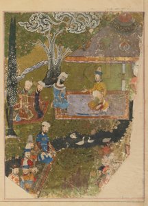 Timur Grants an Audience on the Occasion of His Accession to the Throne at Balkh by Persian School