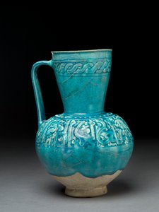 Jug with moulded decoration, Iran, 12th century by Persian School
