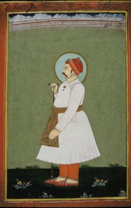 Portrait of Maharaja Jai Singh II of Jaipur by Persian School