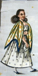 Lady with Cheroot