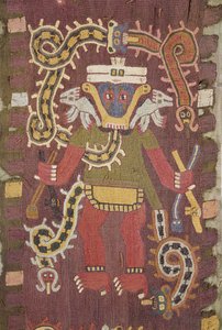 Woollen Mythological figure, Paracas Tribe