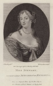 Frances Stewart, Duchess of Richmond by Peter (after) Lely