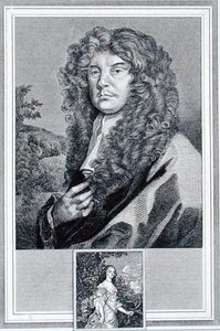 Self Portrait, engraved by J. Corner by Peter (after) Lely