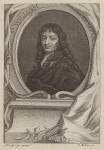 Sir William Temple, English Diplomat and Writer (engraving)