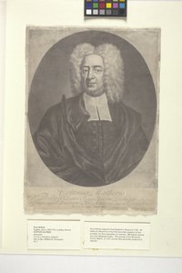Cotton Mather by Peter (after) Pelham
