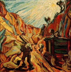 Workers in the Quarry
