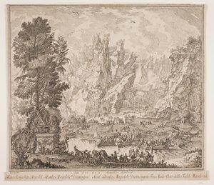 Anno 1733 on August 9th His Royal Majesty Her Majesty the Queen and Her Majesty the Queen