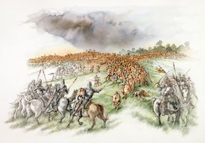 Battle of Hastings, 1066 by Peter Dunn