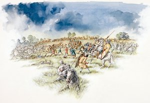 Battle of Hastings, 1066 by Peter Dunn