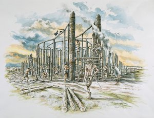 Durrington Walls, Wiltshire by Peter Dunn