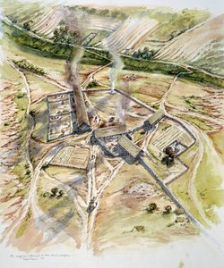 Greenshiel, Lindisfarne, Holy Island, Northumberland, 9th century by Peter Dunn