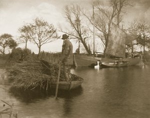 The Gladdon Cutter Returns, Life and Landscape on the Norfolk Broads, c.1886 by Peter Emerson und Thomas Goodall