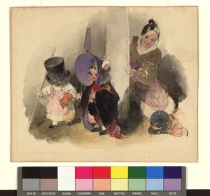 Mother with Playing Children (The Little Gerngross)