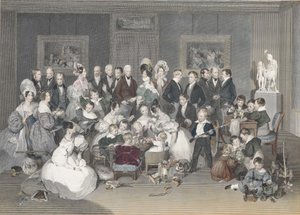 The Austrian Imperial Family in 1834