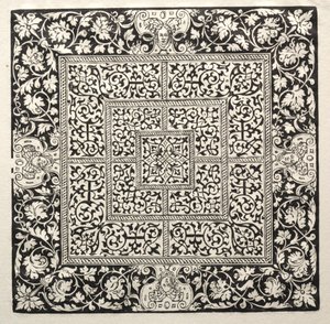 A gaming board by Peter Flötner