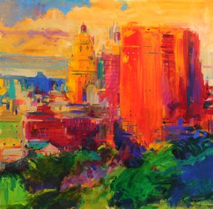 The Majestic, New York by Peter Graham (Contemporary)
