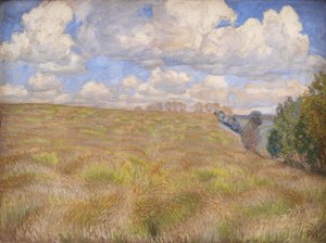 A Field of Waving Rye by Peter Hansen