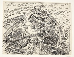 Christian II Ferried Across the Little Belt by Peter Hansen