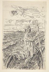 The Priest Hans Madsen crossing to Horneland
