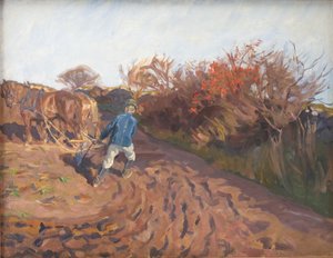 The Ploughman Turns by Peter Hansen