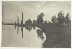 Cantley: Wherries Waiting for the Turn of the Tide by Peter Henry Emerson