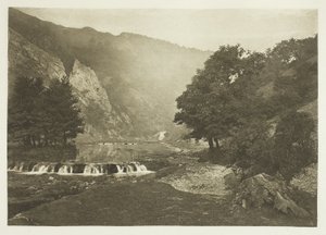 Entrance to Dove Dale, Derbyshire by Peter Henry Emerson