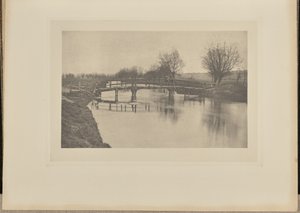 Footbridge Near Cheshunt by Peter Henry Emerson