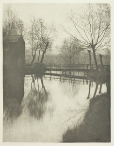 Footbridge Near Chingford by Peter Henry Emerson