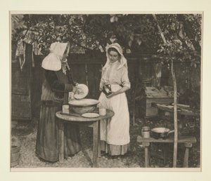 Mrs. Peck and Mary Critten