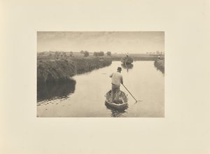 Quanting the Marsh Hay by Peter Henry Emerson