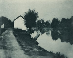 The Moonlit River by Peter Henry Emerson