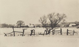 The Snowy Marshlands, 1890-1891, printed 1893 by Peter Henry Emerson
