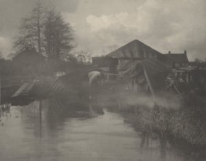 A Norfolk Boat-Yard by Peter Henry Emerson and T.F. Goodall