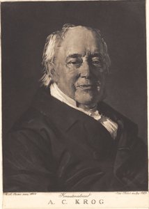 C. A. Krog by Peter Vilhelm Ilsted
